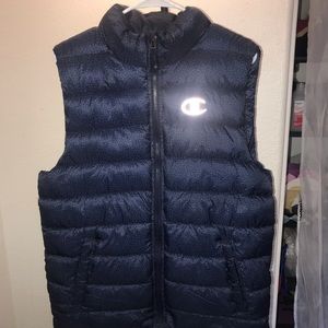 Champion puff jacket